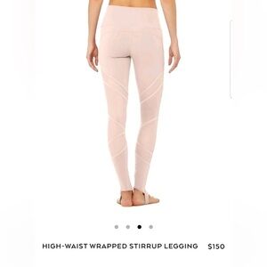 ALO Yoga wrapped High-Waisted Leggings small Pilates